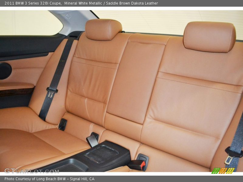 Rear Seat of 2011 3 Series 328i Coupe