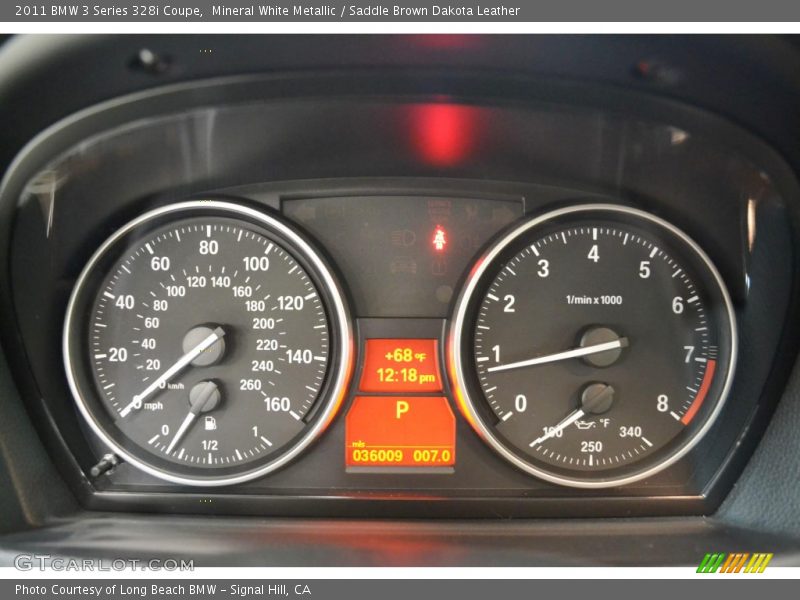  2011 3 Series 328i Coupe 328i Coupe Gauges