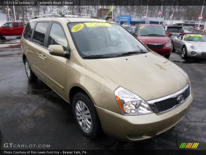 Cashmere Beige / Beige 2011 Kia Sedona LX