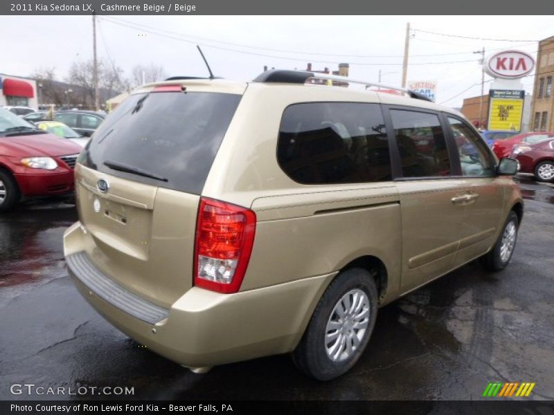 Cashmere Beige / Beige 2011 Kia Sedona LX