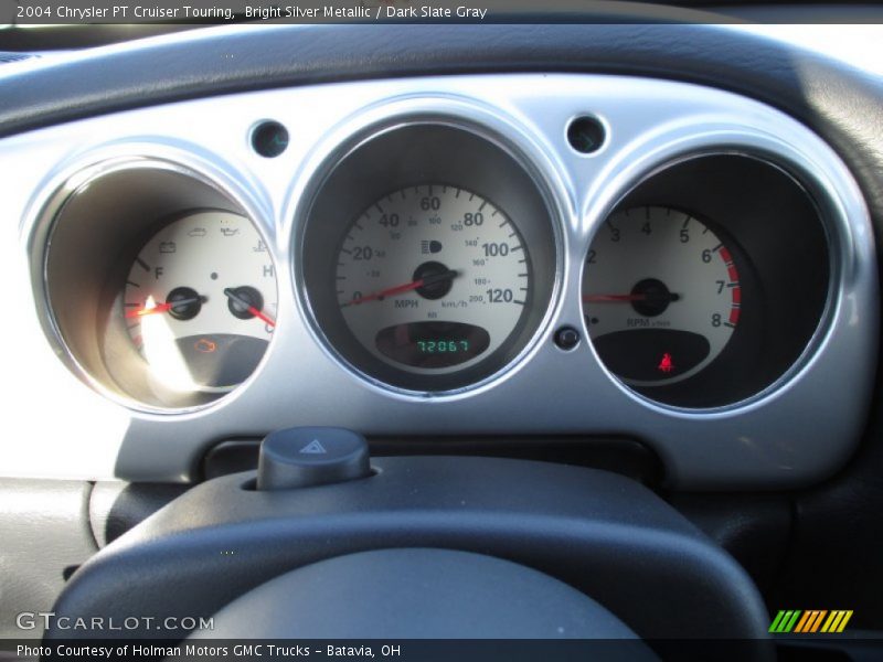 Bright Silver Metallic / Dark Slate Gray 2004 Chrysler PT Cruiser Touring