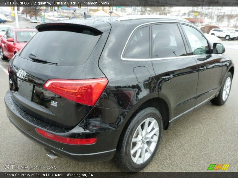 Brilliant Black / Cinnamon Brown 2010 Audi Q5 3.2 quattro