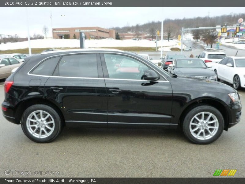 Brilliant Black / Cinnamon Brown 2010 Audi Q5 3.2 quattro