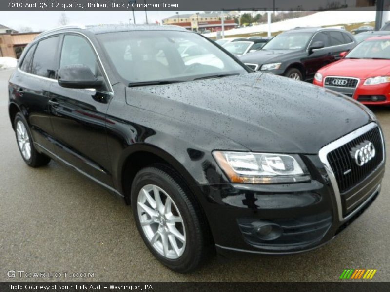 Brilliant Black / Cinnamon Brown 2010 Audi Q5 3.2 quattro