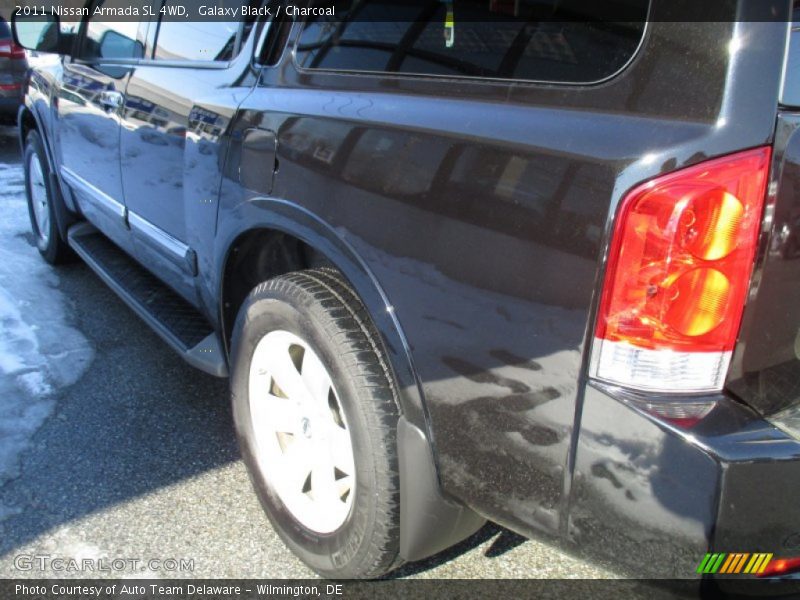 Galaxy Black / Charcoal 2011 Nissan Armada SL 4WD