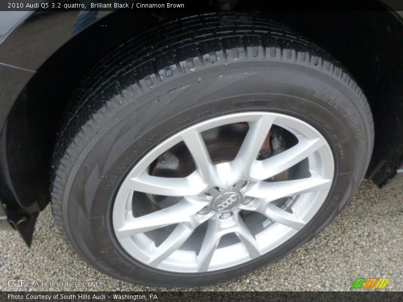 Brilliant Black / Cinnamon Brown 2010 Audi Q5 3.2 quattro