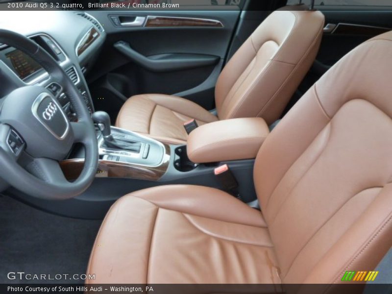 Brilliant Black / Cinnamon Brown 2010 Audi Q5 3.2 quattro