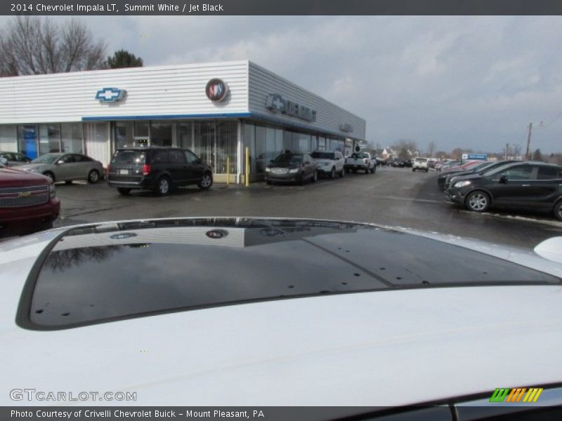 Summit White / Jet Black 2014 Chevrolet Impala LT