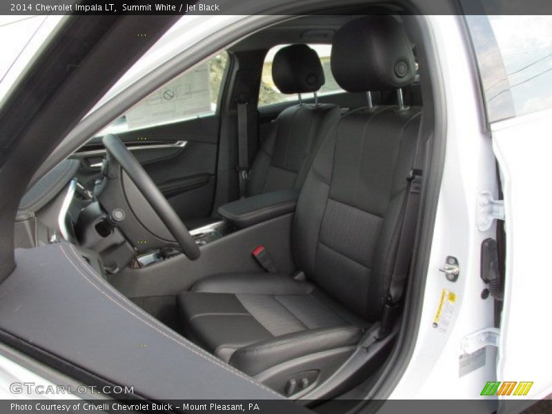 Summit White / Jet Black 2014 Chevrolet Impala LT