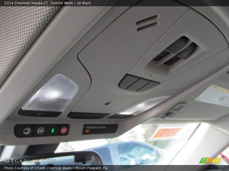 Summit White / Jet Black 2014 Chevrolet Impala LT