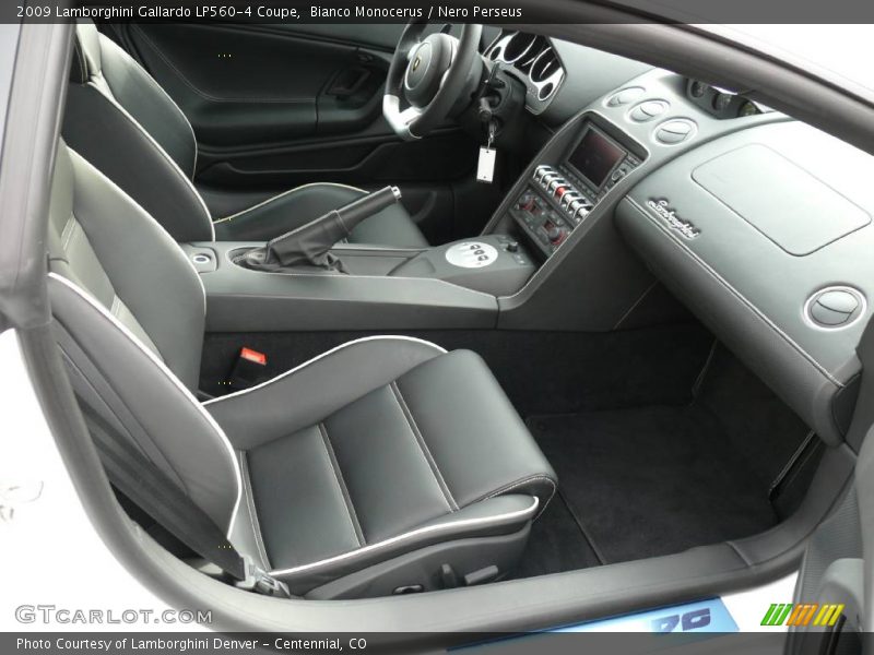  2009 Gallardo LP560-4 Coupe Nero Perseus Interior