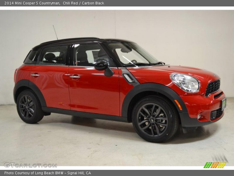 Chili Red / Carbon Black 2014 Mini Cooper S Countryman