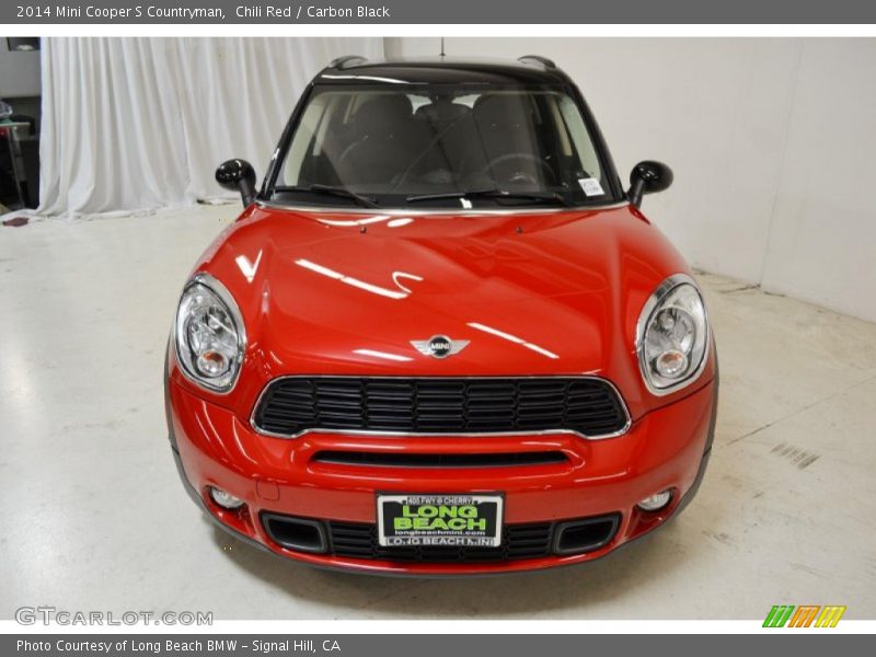 Chili Red / Carbon Black 2014 Mini Cooper S Countryman