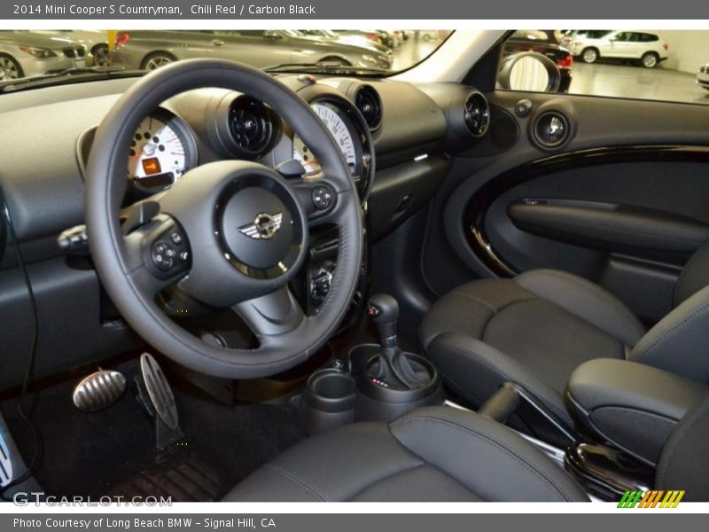 Chili Red / Carbon Black 2014 Mini Cooper S Countryman
