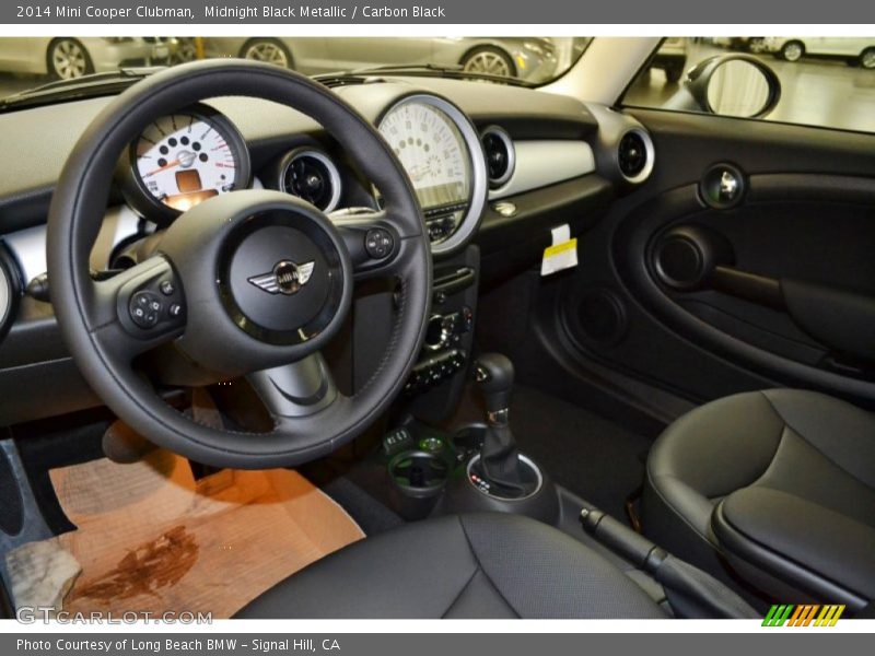 Midnight Black Metallic / Carbon Black 2014 Mini Cooper Clubman