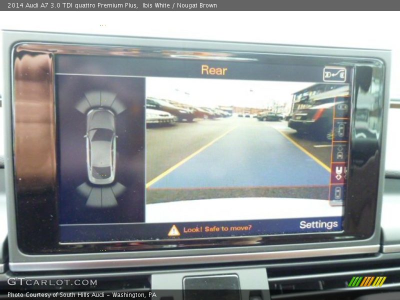 Ibis White / Nougat Brown 2014 Audi A7 3.0 TDI quattro Premium Plus