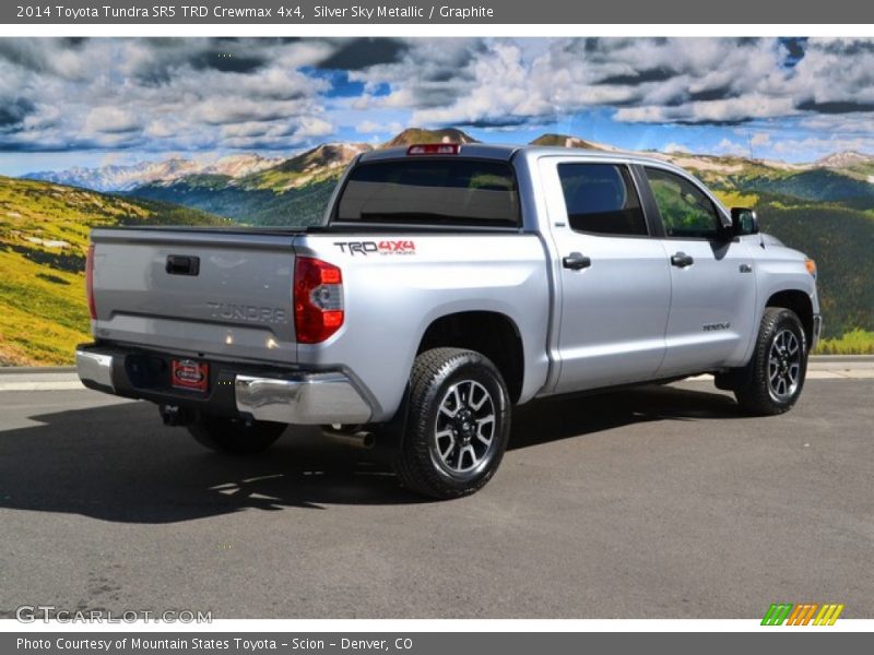 Silver Sky Metallic / Graphite 2014 Toyota Tundra SR5 TRD Crewmax 4x4