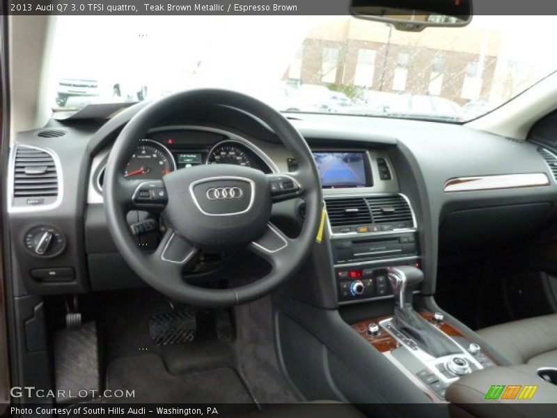 Dashboard of 2013 Q7 3.0 TFSI quattro