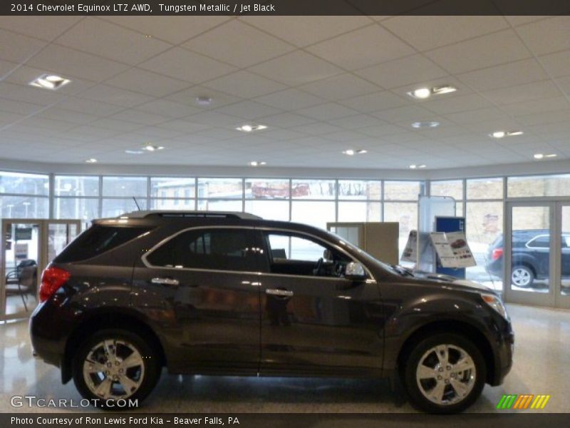 Tungsten Metallic / Jet Black 2014 Chevrolet Equinox LTZ AWD