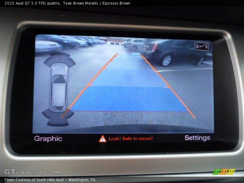 Teak Brown Metallic / Espresso Brown 2013 Audi Q7 3.0 TFSI quattro