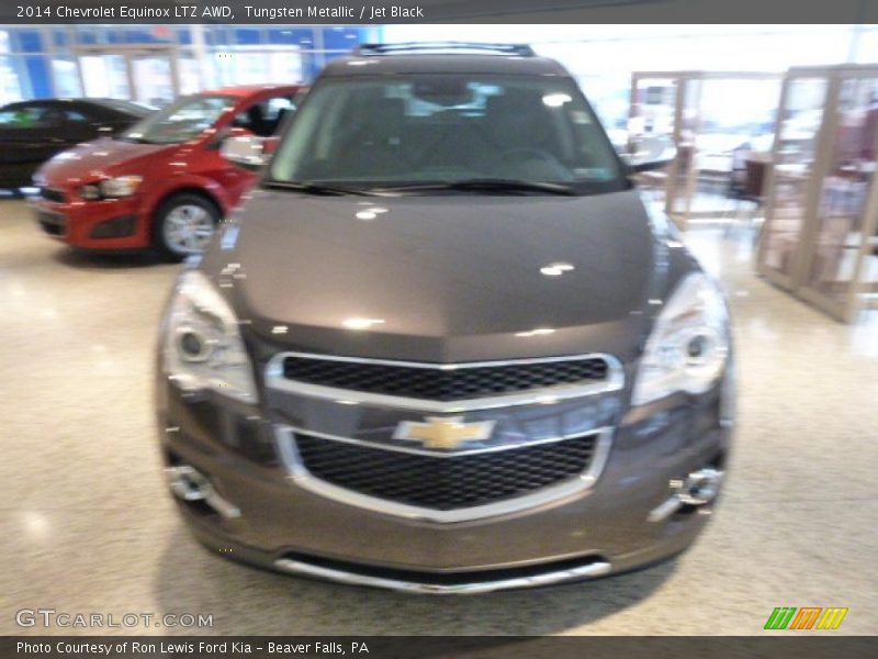 Tungsten Metallic / Jet Black 2014 Chevrolet Equinox LTZ AWD