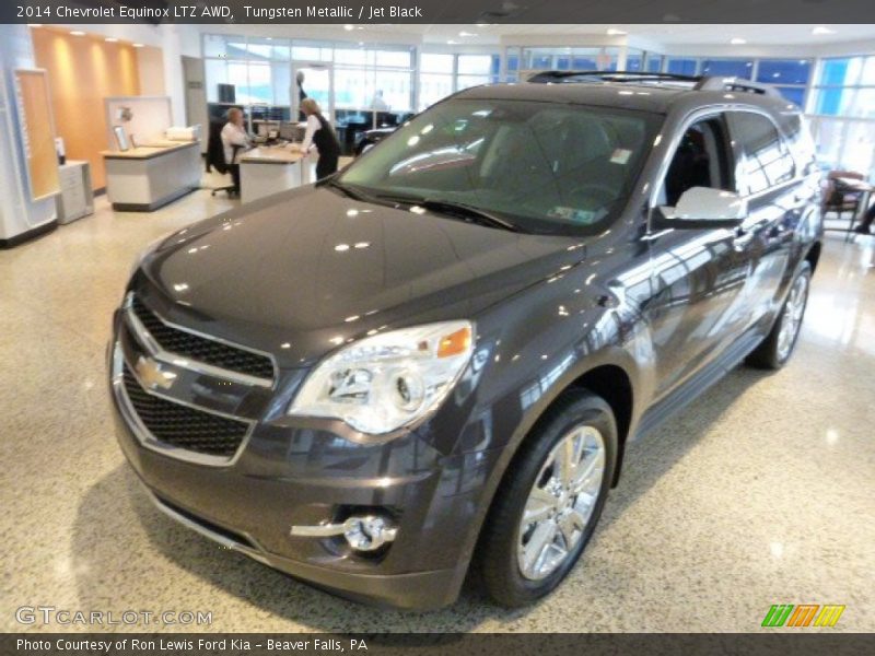 Tungsten Metallic / Jet Black 2014 Chevrolet Equinox LTZ AWD