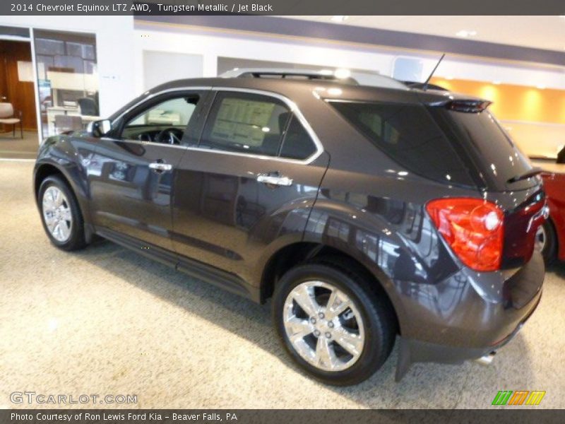 Tungsten Metallic / Jet Black 2014 Chevrolet Equinox LTZ AWD