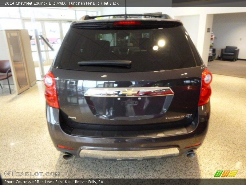 Tungsten Metallic / Jet Black 2014 Chevrolet Equinox LTZ AWD