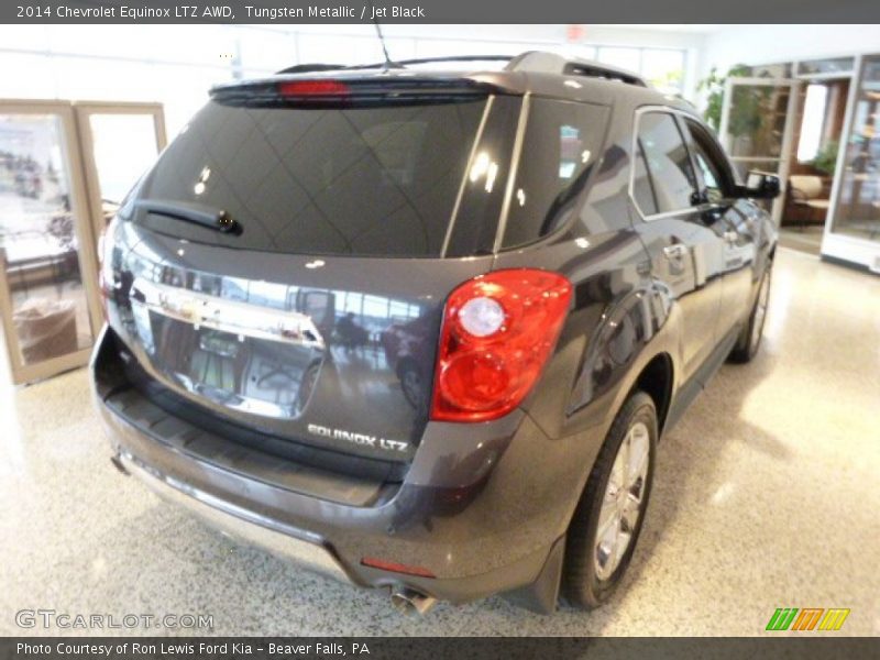 Tungsten Metallic / Jet Black 2014 Chevrolet Equinox LTZ AWD