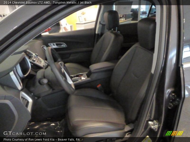 Tungsten Metallic / Jet Black 2014 Chevrolet Equinox LTZ AWD