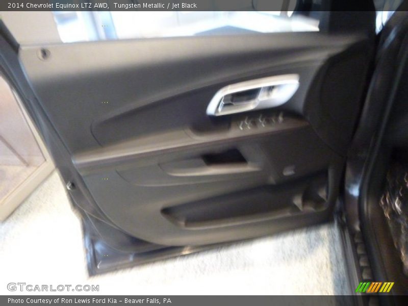 Tungsten Metallic / Jet Black 2014 Chevrolet Equinox LTZ AWD