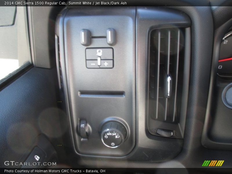 Summit White / Jet Black/Dark Ash 2014 GMC Sierra 1500 Regular Cab
