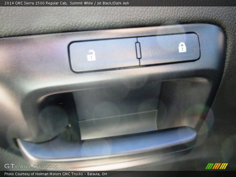 Summit White / Jet Black/Dark Ash 2014 GMC Sierra 1500 Regular Cab