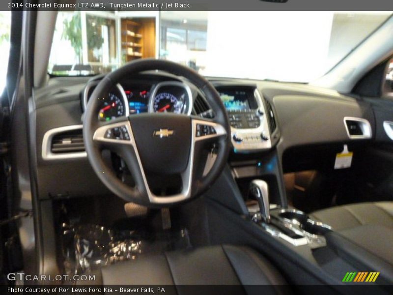 Tungsten Metallic / Jet Black 2014 Chevrolet Equinox LTZ AWD