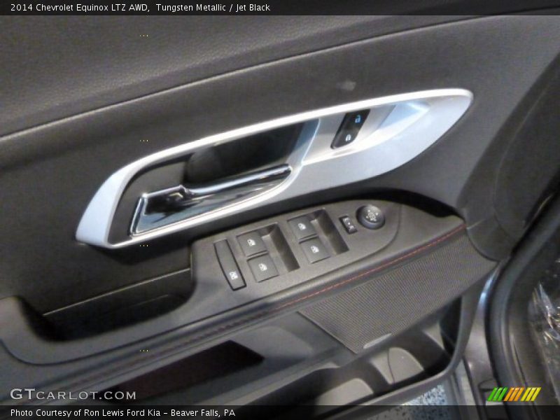 Tungsten Metallic / Jet Black 2014 Chevrolet Equinox LTZ AWD