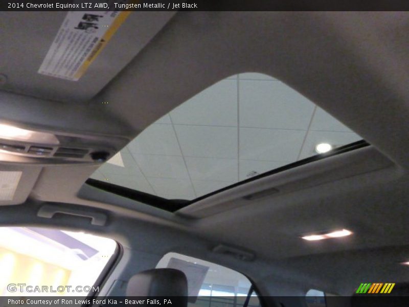 Tungsten Metallic / Jet Black 2014 Chevrolet Equinox LTZ AWD