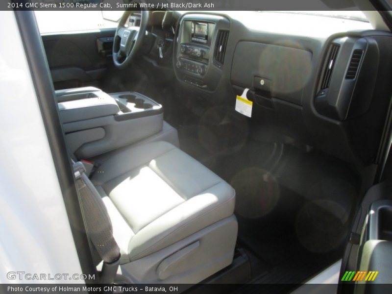 Summit White / Jet Black/Dark Ash 2014 GMC Sierra 1500 Regular Cab