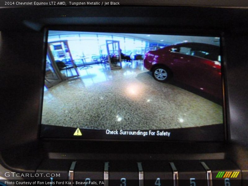 Tungsten Metallic / Jet Black 2014 Chevrolet Equinox LTZ AWD