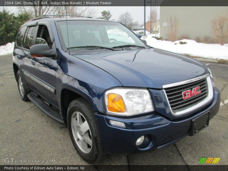 Indigo Blue Metallic / Medium Pewter 2004 GMC Envoy SLT 4x4