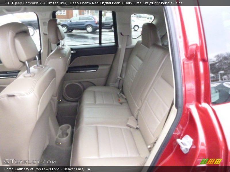 Deep Cherry Red Crystal Pearl / Dark Slate Gray/Light Pebble Beige 2011 Jeep Compass 2.4 Limited 4x4