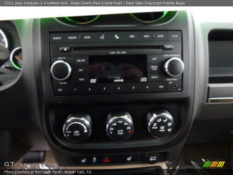 Deep Cherry Red Crystal Pearl / Dark Slate Gray/Light Pebble Beige 2011 Jeep Compass 2.4 Limited 4x4