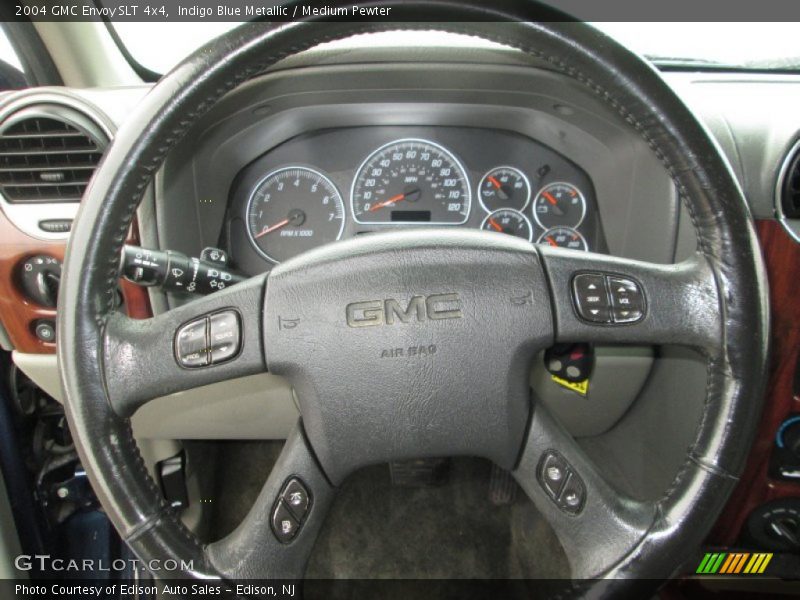 Indigo Blue Metallic / Medium Pewter 2004 GMC Envoy SLT 4x4