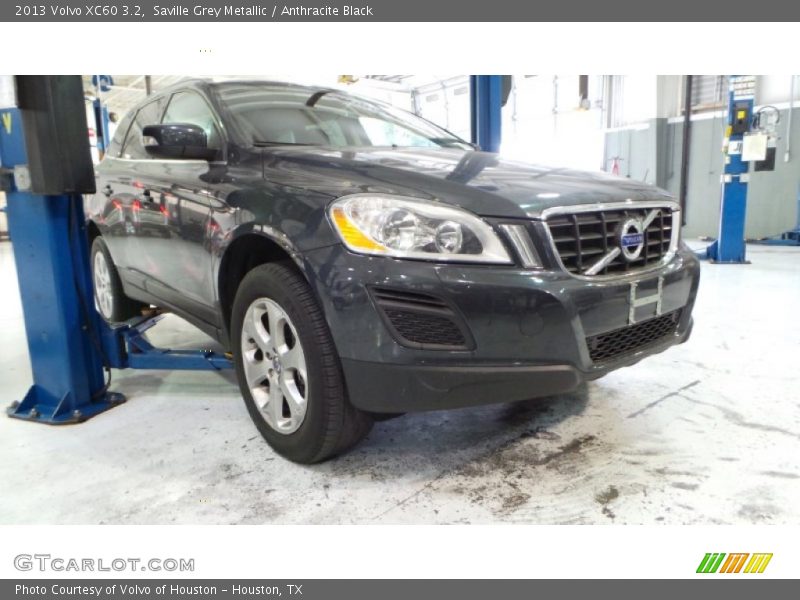 Saville Grey Metallic / Anthracite Black 2013 Volvo XC60 3.2