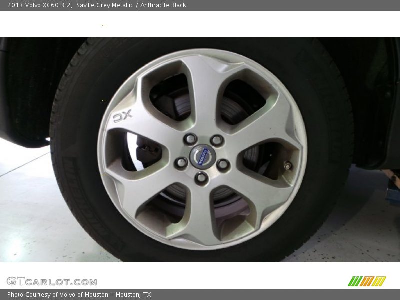 Saville Grey Metallic / Anthracite Black 2013 Volvo XC60 3.2