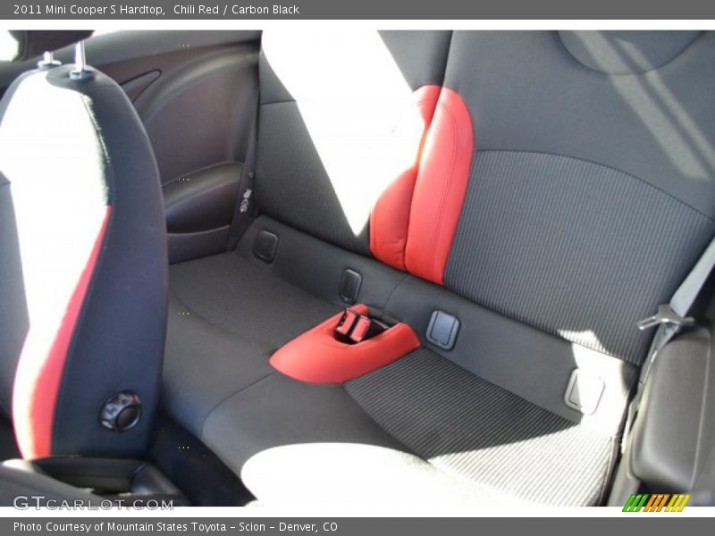 Chili Red / Carbon Black 2011 Mini Cooper S Hardtop