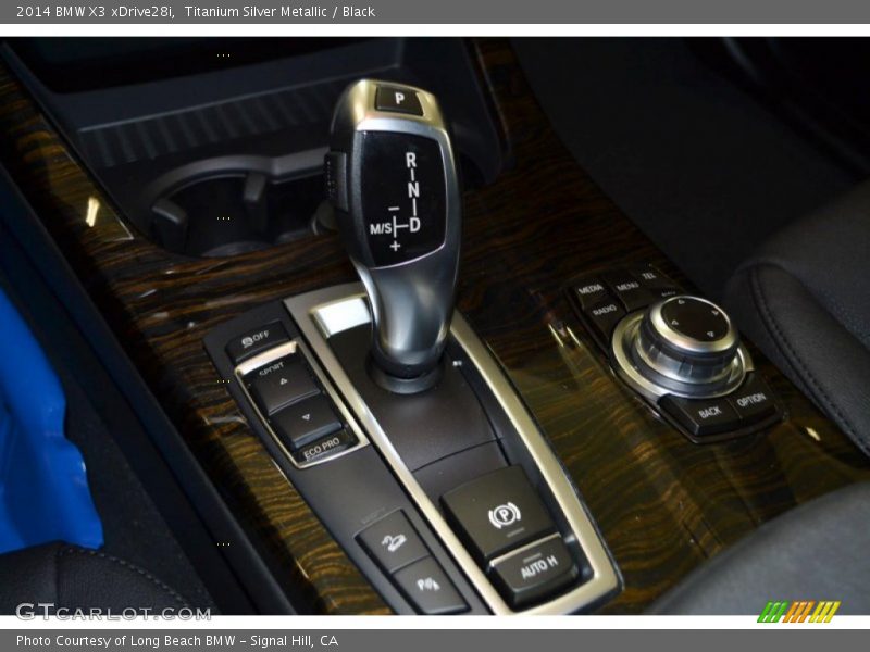 Titanium Silver Metallic / Black 2014 BMW X3 xDrive28i