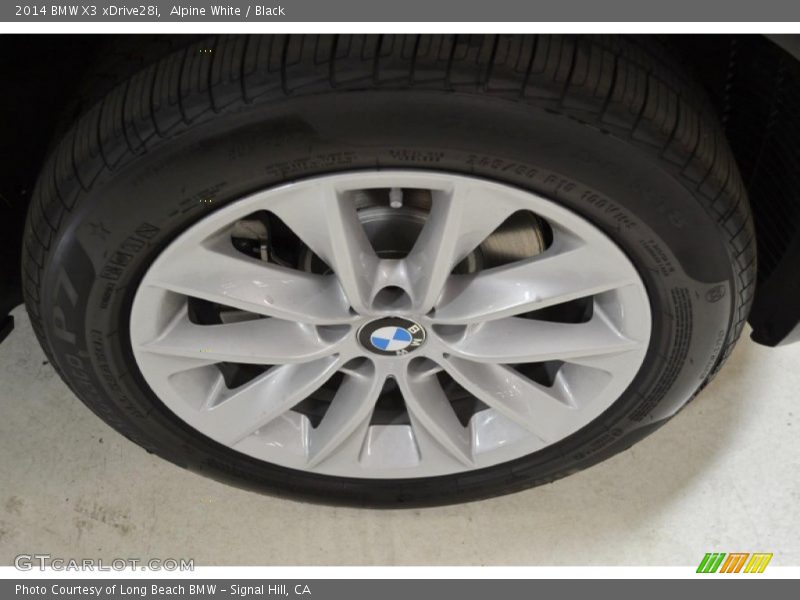 Alpine White / Black 2014 BMW X3 xDrive28i