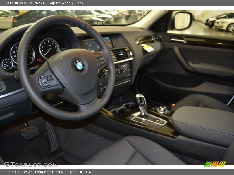 Alpine White / Black 2014 BMW X3 xDrive28i