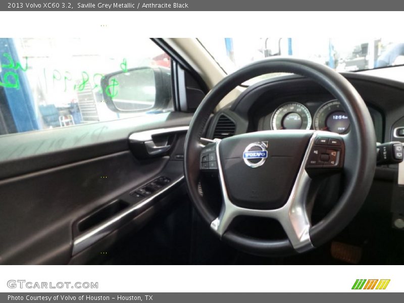 Saville Grey Metallic / Anthracite Black 2013 Volvo XC60 3.2
