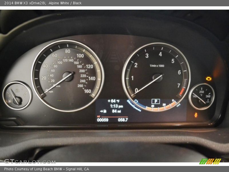 Alpine White / Black 2014 BMW X3 xDrive28i